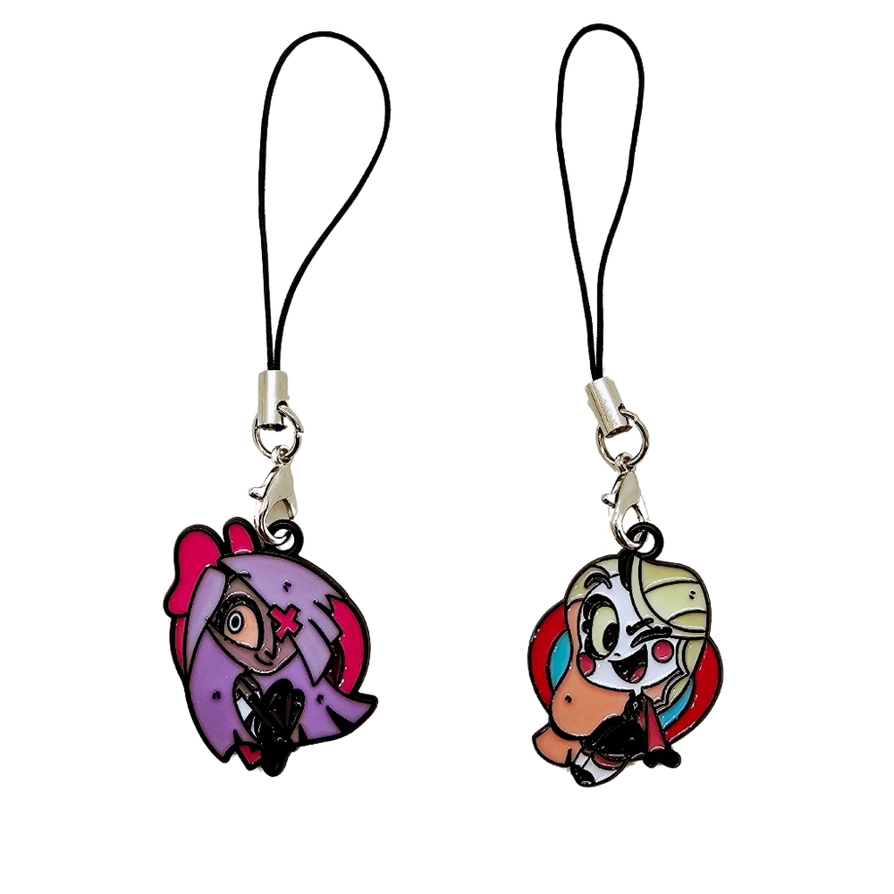 Hazbin Hotel Phone Charms! Choose your Character! Alastor Angel Dust Husk etc - Picture 7 of 11